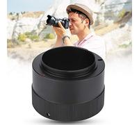 Yctze Adaptador de Lente Manual de Metal para Lentes con Montura T2 - Apto para Cámaras sin Espejo con Montura