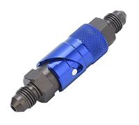 Yctze Adaptador de Manguera de Freno, Acoplamiento de Desconexión Rápida de Aleación de Aluminio de Alta Resistencia, Accesorio de Manguera de Líquido de de Aceite de Freno de Motocicleta con (BLUE)