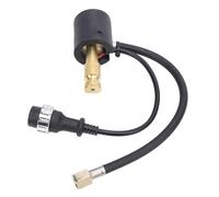 Yctze Adaptador de Soldadura Japonés a Europeo, Convertidor de Enchufe Japonés a Euro para Soplete de Soldadura Blindado con Gas CO2 con Conector de Latón ABS Retardante