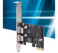 Yctze Adaptador PCI E a USB3.0 de Tarjeta Vertical con Interfaz Frontal de 19/20 Pines para Mayor Conectividad y Estabilidad