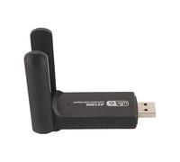 Yctze Adaptador USB WiFi de Doble Banda de 1800Mbps con Antenas Giratorias - Plug and Play de Alta Velocidad para 7/10/11, para Juegos y Streaming