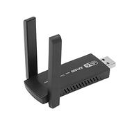 Yctze Adaptador WiFi 6 USB 3.0 para Computadora de Escritorio y Portátil, Tarjeta de Red de Doble Banda AX1800Mbps con MU MIMO, Compatible con 11, 10, 7