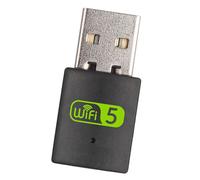 Yctze Adaptador WiFi USB 600m Adaptador de Doble Banda con 5.0 para 11/10/8./8/7