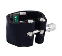 Yctze Ajustador de Ligadura de Saxofón con Tornillo - Metal ＆ Accesorio de Cuero para Reemplazo de Saxo Alto