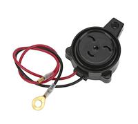Yctze Alarma de Sirena de Respaldo de 105dB, Bocina de Marcha Atrás de 12V para Coche, Camión, SUV, Motocicleta, Yate, Autobús