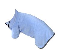 Yctze Albornoz de Toalla para Perros Multifuncional con Fuerte absorción: Abrigo Suave y Reutilizable para Perros y Gatos para un Secado Rápido (S)