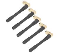 Yctze Antena Omnidireccional de Conector Acodado Macho SMA de Antena de Alta Ganancia de 5 Uds para Sistemas con Rendimiento Extendido y Superior