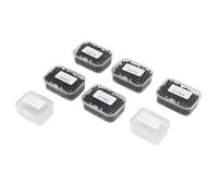 Yctze Arandelas para Raqueta de Bádminton, Kit Surtido de Protectores de Nailon, Ojales de Orificio Simple y Doble para Raquetas de Tenis, Bádminton y Squash, Ideal para Reparación de Raquetas