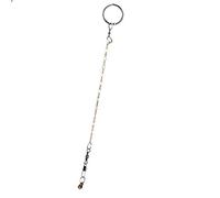 Yctze Arnés de Entrenamiento para Pájaros de Acero Inoxidable con Cadenas para los Pies, Loros, Agapornis, Nymphicus Hollandicus y Más, Diseño Seguro, Resistente Al óxido, Fácil de Usar. (Palomas