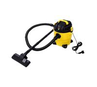 Yctze Aspiradora en Seco y Húmedo, Limpiador de Aspiración Potente 16 KPa, Motor de 1000 W, Capacidad de 10 L, for Limpieza del Hogar y Taller (Enchufe de la UE 220V)