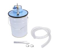 Yctze Aspiradora Neumática Aspiradora con Virutas de Metal con Virutas de Hierro Industrial en Seco y Húmedo de 20 litros con Bola Flotante Parada Automática para