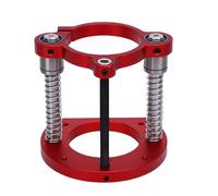 Yctze Base de Elevación de Enrutador Ajustable, Placa de Inserción de Mesa de Enrutador, Elevador de Máquina Recortadora con Sujeción de 2 Mordazas y de 70 Mm, Ideal para Máquinas de 64-66 Mm