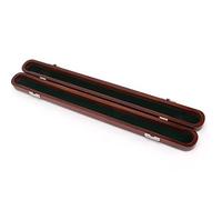 Yctze Baton Box - Estuche Protector de Madera para Almacenamiento de Bastón de Banda, Accesorios de Instrumentos Ideales para Músicos (caja redonda)