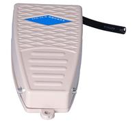 Yctze BERM Interruptor de Pie Antideslizante, Controlador de Pedal de Aleación de Aluminio para AC380V y DC220V, Ideal para Manos