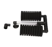 Yctze Bioesponja Doble para Acuario de Alta Eficiencia, 2 Ventosas para Peceras y Peceras de Agua Salada