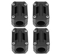 Yctze Bloque de Parachoques para Motocicleta, Almohadilla de Choque de Protección del Motor, Kit de 2 Pares con Reductores de 22mm, 25mm y 28mm para Africa Twin V-strom