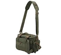 Yctze Bolsa de Pesca Multifuncional: Portaherramientas Versátil con Correas, Divisor Extraíble y Múltiples Bolsillos, Verde (DE Verde)