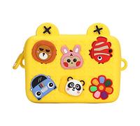 Yctze Bolso de Hombro de la Cámara de Dibujos Animados para niños: LE, y Cumpleaños Durante 37 Meses, Amarillo (Rojo) (Yellow)