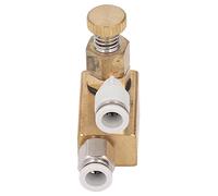 Yctze Boquilla de Latón para Aplicadora de Bandas para Carpintería, Dispositivo de Pulverización con Atomización Precisa (Oblicuo)