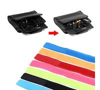 Yctze Bridas para Cables Reutilizables Cable 50 Unids/lote Organizador de Cables Reutilizable Soporte para Cintas para Sujetar Negro - Electrónica/Accesorios y Suministros/Gestión de/Bridas para