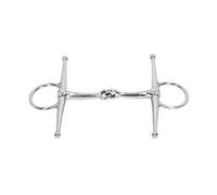 Yctze Broca de Filete de Caballo de Acero Inoxidable con Mejilla Completa, 125 Mm, Broca Articulada Compacta para un Fácil Control