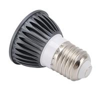 Yctze Bulbo de Luz para Basar Tortuga - Lámpara de Calor de Reptil de Led de Espectro UVA UVB UVB con un Espejo Cóncavo y Convexo para una Simulación óptima de Luz Solar (Negro 10.0)