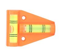 Yctze Burbuja de Nivel T: Herramienta de Medición Compacta con Orificio de Instalación para Cámaras (ORANGE)