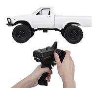 Yctze C24- .4G /16 Coche RC sobre Orugas de Cuatro Ruedas a Escala Completa para Varios Terrenos, Velocidad Rápida y Coche RC con Luz Nocturna LED, .4G Crawler,/16 Car, con Control Remoto, sobre
