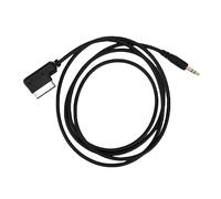 Yctze Cable Adaptador Auxiliar AMI MDI A Jack de 3,5 Mm Cable de Entrada Auxiliar de Interfaz de Música para Automóvil con Transmisión de Señal de Sonido Estable para Clase A Clase B