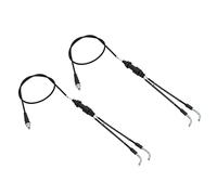 Yctze Cable de Acelerador Negro de Repuesto Banshee 350 YFZ350 - Diseño de Empuje de Metal, Número de Pieza 01 0813 - Solución Perfecta para Problemas de Arranque