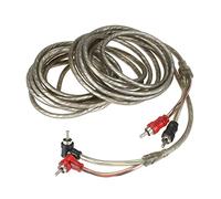 Yctze Cable de Cobre Libre de Oxígeno OFC de Línea de Audio de 14,7 Pies con Extremos Chapados en Platino para Resistencia RFI emi Rechazo de Ruido Diseño Tejido de Doble Torsión