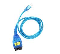 Yctze Cable de diagnóstico USB OBD Interface, cable de prueba para K + DCAN K+CAN con interruptor para detección de fallos del coche, herramienta de reparación de coche, cable de prueba, lector de
