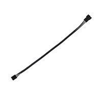 Yctze Cable de Extensión de Alimentación de Ventilador de 4 Pines con Conector PWM de 5 Piezas, Compatible con Carcasa de PC de Computadora, Alto Rendimiento para Extensión de