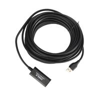 Yctze Cable de Extensión USB de 33 Pies Macho a Hembra, Velocidad de Transferencia de 480 Mbps, Extensor Activo Flexible para Impresoras, Teclados y Más