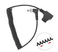 Yctze Cable de Fuente de Alimentación D-Tap a Puerto - Cable con Bloqueo de Uso Seguro, 40-80 Cm de Longitud, Ligero, Plástico, Compatible con BMCC, BMPC, ATOMOS, Monitores y Luces de Relleno