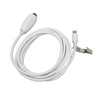 Yctze Cable de Llamada de Enfermera, Cable de Repuesto Universal con Enchufe USB, de de Alerta de Emergencia para Estación de Enfermería, Rojo de 9.8 Pies para Cuidadores Pacientes Ancianos