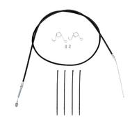 Yctze Cable del Acelerador Go Kart Cable del Acelerador de Gas Extremo Ajustable de 71 Pulgadas con Topes de Resortes de Retorno para Go Karts Mini Bicicletas Motos de