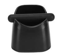 Yctze Caja de Golpe de café: Resistente a la Caída, un Recipiente de Golpe Pequeño sin Deslizamiento con una Barra de Extraíble para una Fácil Limpieza y Eliminación de Tierra de café (BLACK)