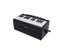 Yctze Calendario de Piano, 25 Teclas BT, Decoración Electrónica para Piano Reproducible, Decoraciones para Fiestas Musicales con Luces LED, 52 Canciones Mundialmente Famosas, 8 Modos de