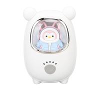 Yctze Calentador De Manos Eléctrico Banco De Energía, Aleación De Aluminio, Calentamiento Rápido Recargable De 6800Mah Calentador De Manos Lindo para Mascotas con Luz Nocturna (Tipo 1)