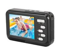 Yctze Cámara 4K Der, Cámara Automática Multifunción de Alta Definición de 48MP Dual SC para Buceo con Esnórquel, Cámara Selfie de Profundidad de 1 Pie, Color Electrónico, Ideal para