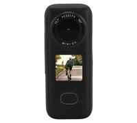 Yctze Cámara Deportiva 4K con Lente Ultra Gran Angular de 150° Pantalla Táctil IPS de 1.4 Pulgadas IPX6 Resistente Al Agua para Ciclismo Antivibración Batería de 1800mAh App para Minidv