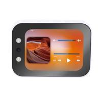 Yctze Cámara Digital con Lente de Enfoque Automático AF de 64 MP, Cubierta Deslizante Innovadora, Funciones de Mejora de la Belleza, Cámara Inteligente con Reproductor de (White)