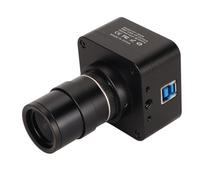 Yctze Cámara Web USB 4K 2160P 25 Fps 8MP HD Interfaz Multimedia Cámara para PC USB2.0 para Transmisión Electrónica Lente de Montaje CS Manual de 2,8-12 Mm Cámara Web para Transmisión