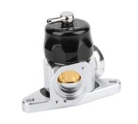 Yctze Car Blow Off Valve Dump Valve Car Dump Valve Replacement Parts Aluminium Alloy Fit for WRX STI Black