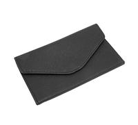 Yctze Cartera de Cuero PU con Bloqueo para Pasaporte de Viaje de Primera Calidad para Viajes de Negocios y de Placer - Verde Oscuro Elegante y Funcional (Black)