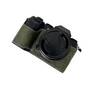 Yctze Caso de Protección de la Cámara para Cuero Sintético Premium XS20 X con Agarre Manual Incorporado en 1 Orificio de 4 Roscas para el Acceso a la Pantalla de Montaje de Trípode (Green)