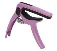 Yctze Cejilla de Guitarra de Metal con Soporte para Púas, Herramienta de Ajuste de Tono Versátil para Guitarras Eléctricas, Acústicas, Ukelele, bajo y Más, Mecanismo de Resorte con Acolchado Suave