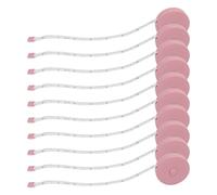 Yctze Cinta Métrica Retráctil Portátil de 0,5 M para Coser, Tejer y Hacer Manualidades, Herramienta Compacta y Fácil de Usar, 10 Uds.