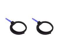 Yctze Cinturón de Anillo de Enfoque de 2 Piezas Cinturón de Anillo de Engranaje Flexible para la Cámara DSLR SIGA los Accesorios de Cámara Digital de la Lente del Zoom de Enfoque